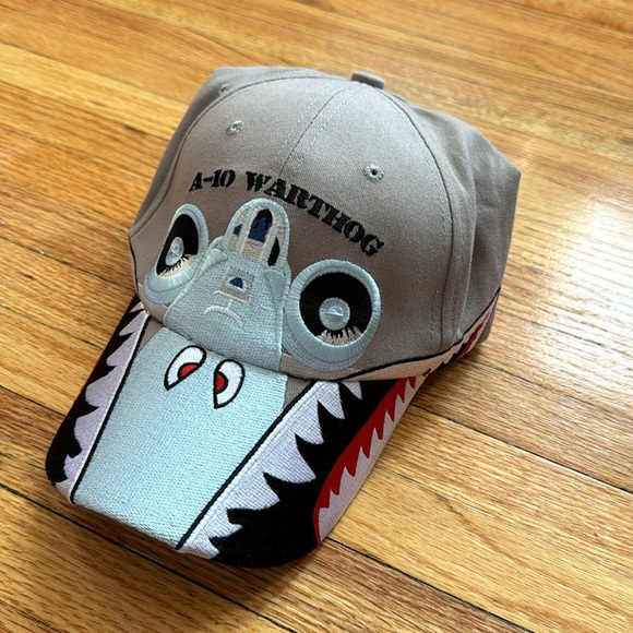 A-10 Warthog Hat / Eagle Crest / Who Let The Hogs Out - Picture 2 of 8
